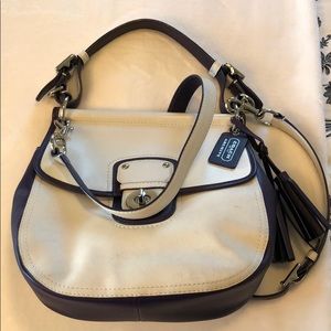 AUTHENTIC COACH Archival Two Tone Leather Willis